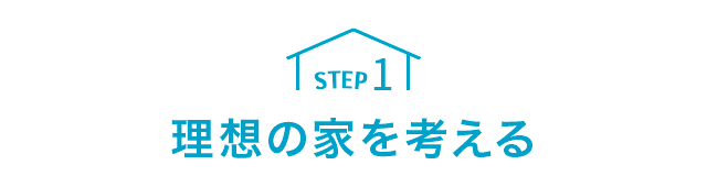 STEP1理想の家を考える