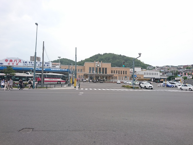 小樽駅前